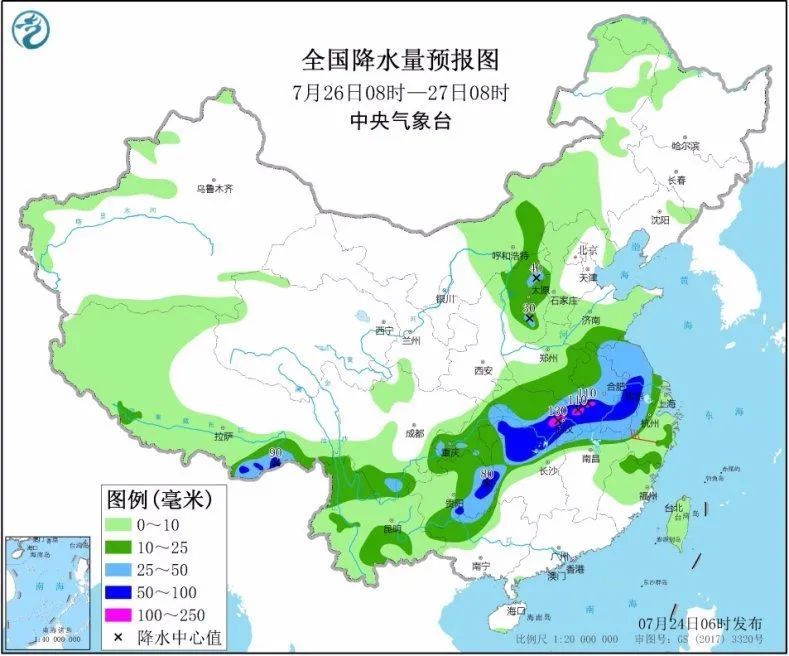 暴雨|暴雨蓝色预警又来！四川成都、绵阳、德阳等13市州今天有强降雨