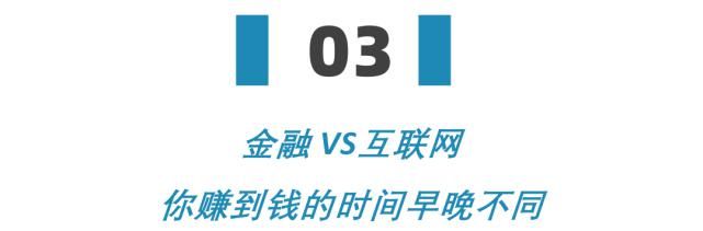  VS|干金融年薪百万 VS 搞互联网财务自由，年轻人到底选哪个行业更赚钱？