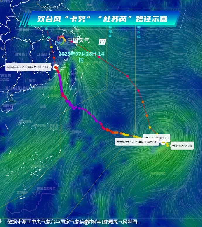 一周登一个？！8月初台风“卡努”将影响我国东南沿海