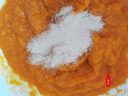 混合面|南瓜混合面奶香发糕，有营养又蓬松暄软不塌陷，口感佳老少皆宜