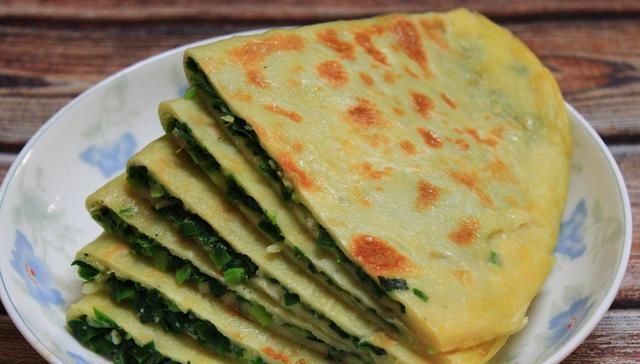 懒人|早餐别出去买了,教你懒人韭菜饼,不发面不揉面,天天吃都不腻