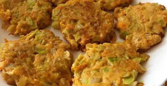 就可以|营养又健康的蔬菜饼,做法非常简单易学,大人小孩都爱吃