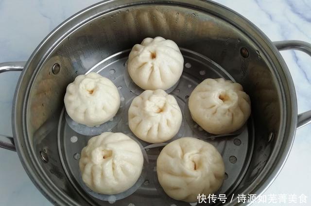奶香|教你做孩子爱吃的奶黄包,香甜松软,奶香浓郁,一顿3个不够吃!