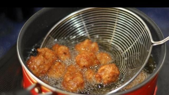 肉馅|晒晒我的拿手菜【干炸丸子】