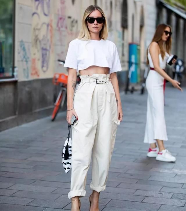  帅气|2020最火工装裤！搭配背心十足欧美范，谁穿谁帅气