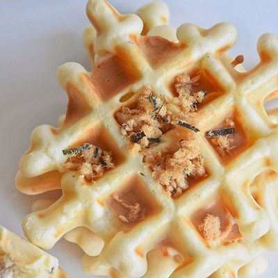  芝麻|芝麻海苔肉松松饼