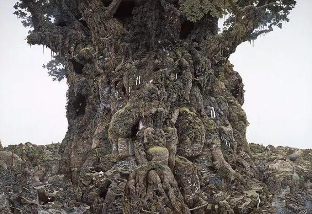 极致|一幅画画了3年,细到要用放大镜,他把钢笔画玩到了极致!