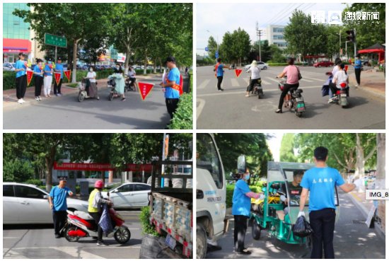 文明|桓台法院组织开展文明秩序维护志愿服务活动