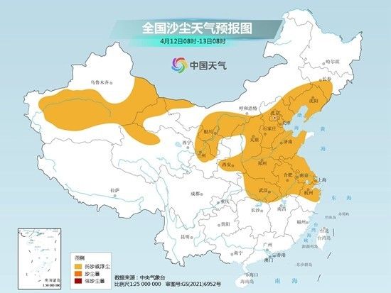 西北华北等地仍多大风沙尘 江南等地明起雨势增强