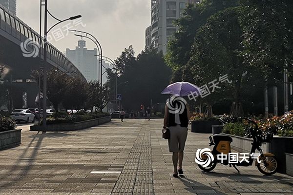 区最高气温|重庆今明高温再现最高气温或达38℃ 后天雨水来“灭火”