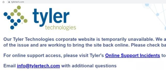  勒索软件|美国公部门最大软件供应商Tyler遭黑客入侵