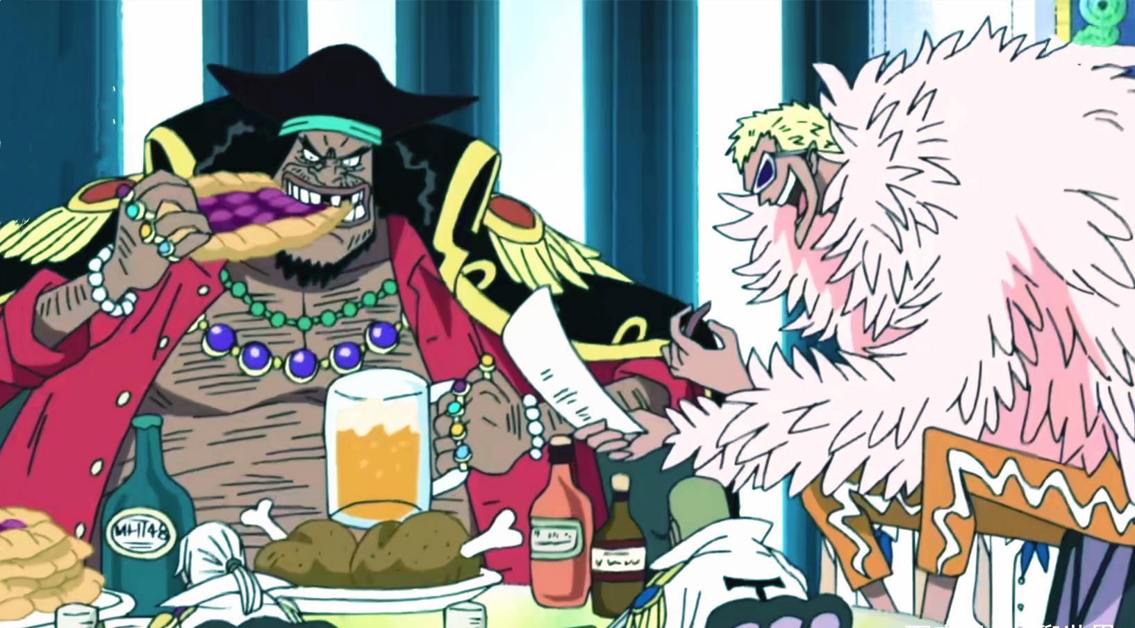 当初|海贼王:当初明哥为何要去魔谷镇找黑胡子,就不怕黑胡子灭了他?