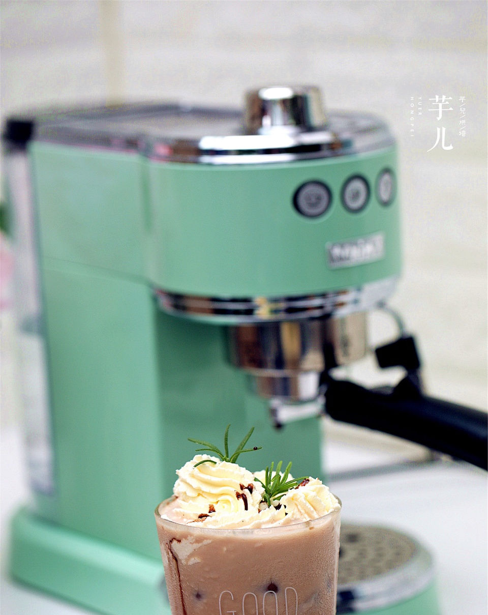 浓缩咖啡|盛夏,最适合喝的冰摩卡咖啡,在家轻松做,提神冰爽,家人喝不够