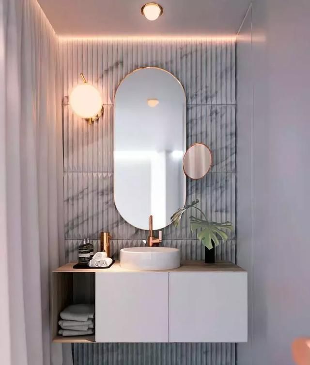  洗漱|卫生间太丑, 一定是洗漱台不够漂亮, 看看别人家的吧