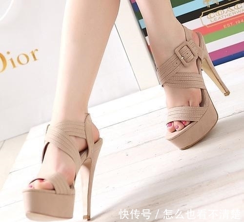 优雅|时尚个性的鱼嘴鞋,优雅显气质,女神范十足