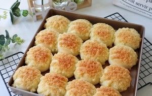  小面包|一次发酵同样松软的椰蓉小面包