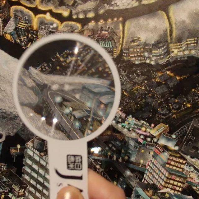 极致|一幅画画了3年,细到要用放大镜,他把钢笔画玩到了极致!