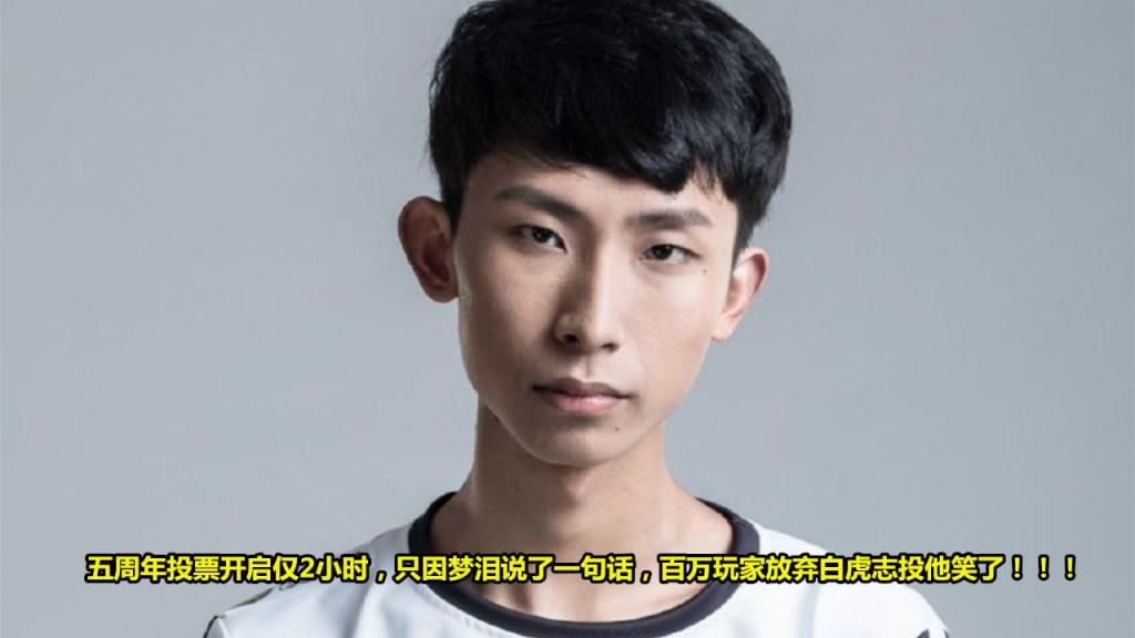 放弃|五周年投票开启仅2小时，只因梦泪说了一句话，百万玩家放弃白虎志投他笑了