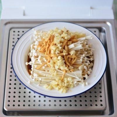 美食|美食新滋味:好吃不腻的清蒸金针菇