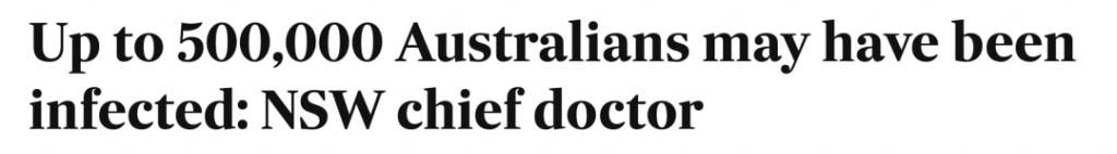  确认|官方确认：澳洲恐已有50万人感染！边境解封最晚至明年6月
