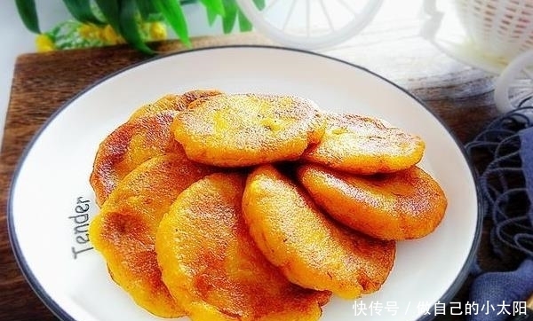 健康|红薯糯米饼,不需要烤箱,用平底锅就行,健康美味还超简单