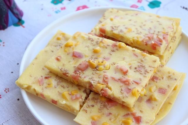 喷香|孩子最近就迷它,顿顿早餐嚷着吃,不揉面不擀面,出锅喷香又营养