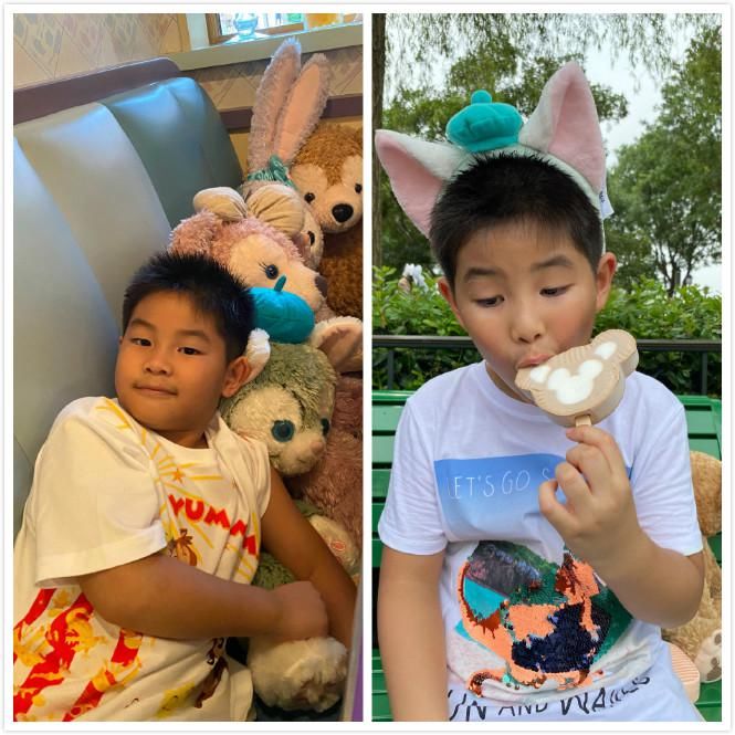  小鱼儿|胡可带安吉小鱼儿游迪士尼：一直都是乐园控