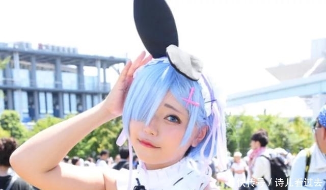 演绎|日本小姐姐COSPLAY雷姆:胖瘦美可爱全齐了,还有点风情万种