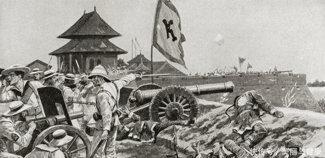 阵地|1900年清军用竹竿挑块点燃的油布伸进洋人阵地, 洋人纳闷: 啥意思