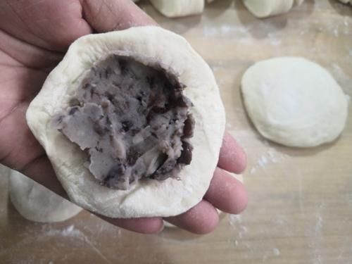  自制豆沙馅|这款面食做早餐，我一口气能吃4个，比馒头好吃，比菜包子受欢迎