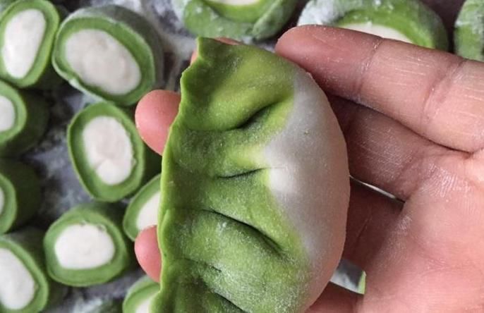 翡翠|虽说买不起翡翠,但可吃得起翡翠饺子!有营养更有颜值!