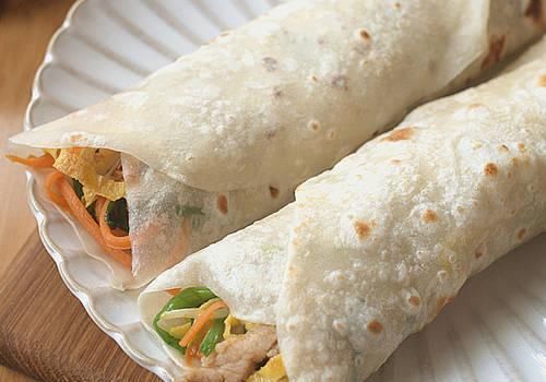 食谱|孩子营养早餐食谱 薄饼卷菜的家常做法 满嘴芬芳 无法抗拒的美味