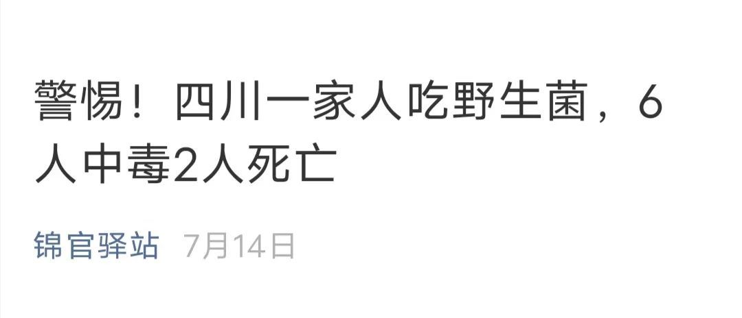  野生|吃货小心！野生菌可不要乱吃哦！