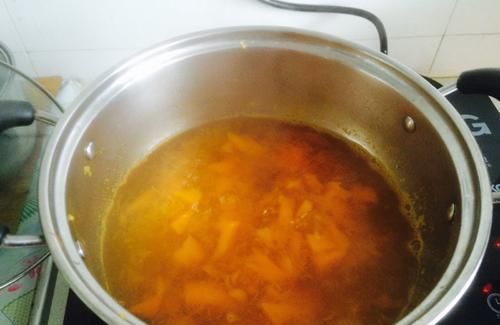  南瓜|奶奶做的奶香小米南瓜粥，7个月的小孙子吃了3碗