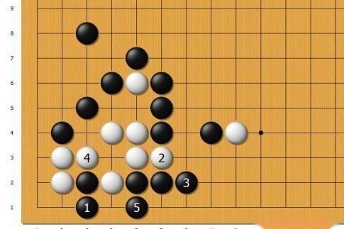  白棋|黑先，如何净杀白棋?A位的冲，使本题增加了变数