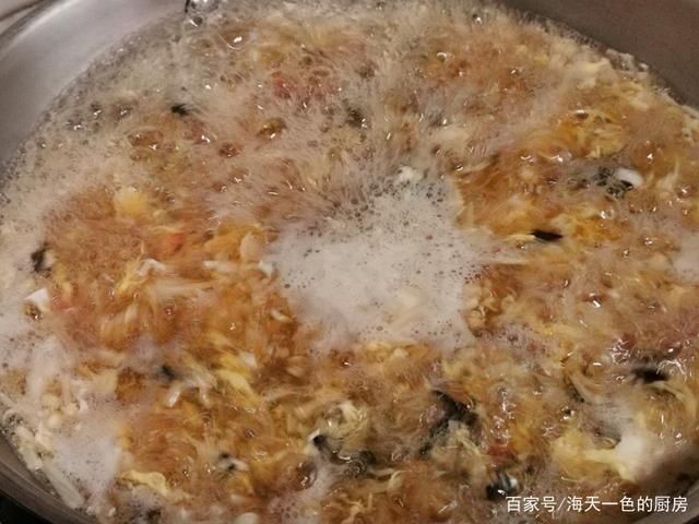 初秋|初秋,我家不喝粥,爱喝这汤,酸辣够味儿,每次煮了没剩过!