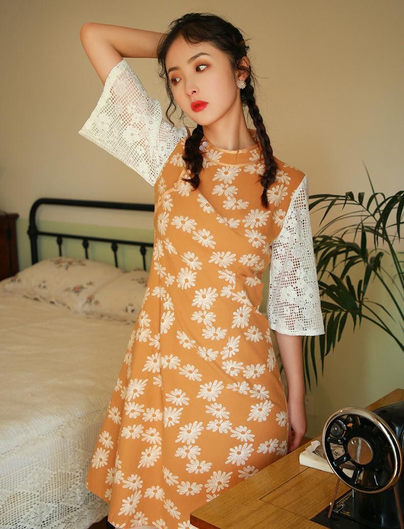  浪漫|原以为这辈子不会穿的旗袍，居然变得这么时髦，显瘦优雅又减龄！