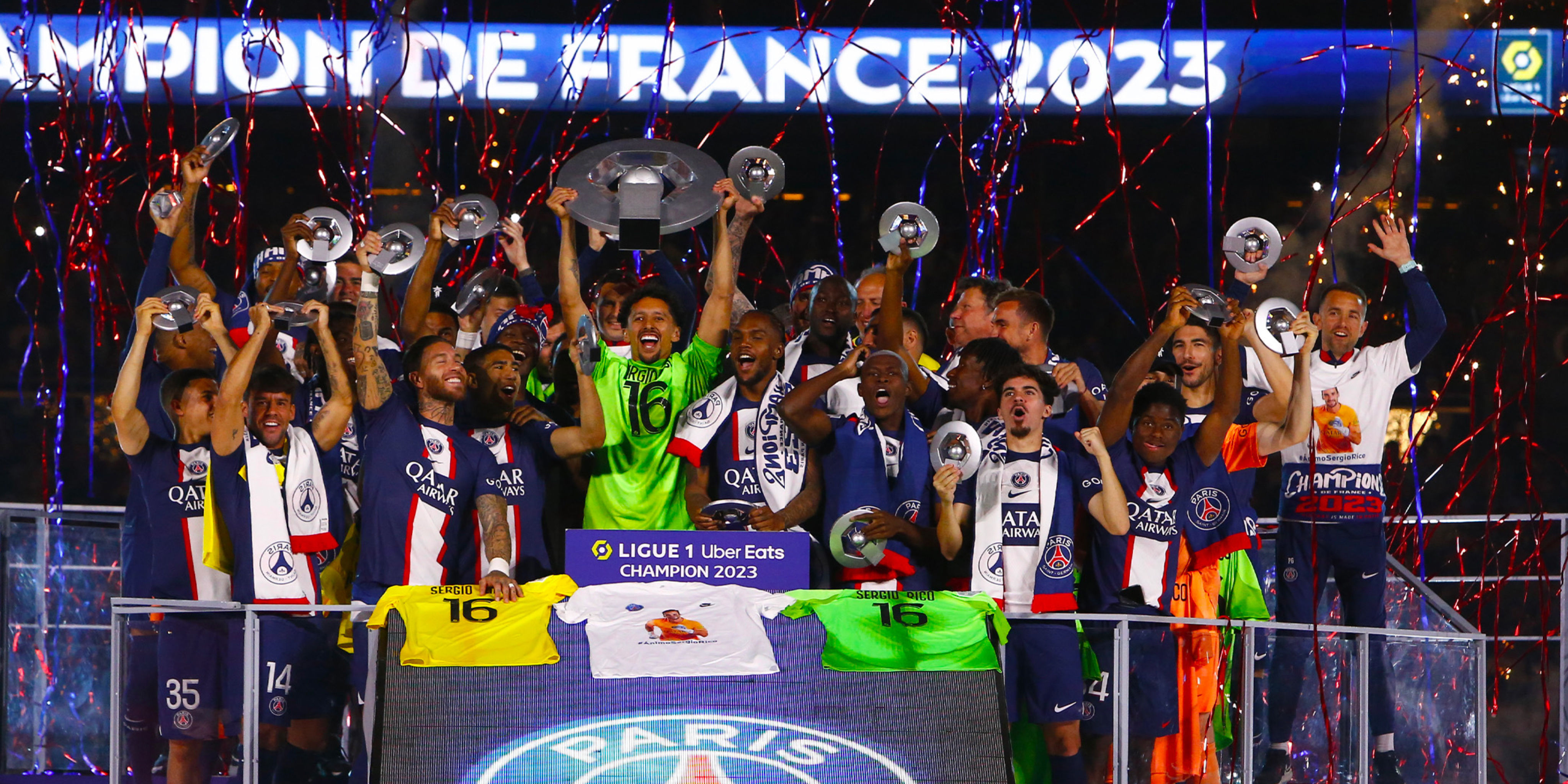 法甲大结局：巴黎卫冕法甲冠军；姆巴佩29球夺金靴、梅西16助获助攻王