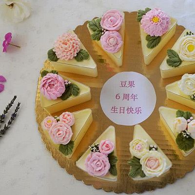  奶油奶酪|韩式裱花百香果慕斯杯