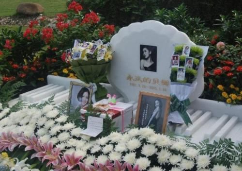  粉丝|姚贝娜墓地实景曝光，粉丝为其树立少女像，5年过去了还是忘不掉