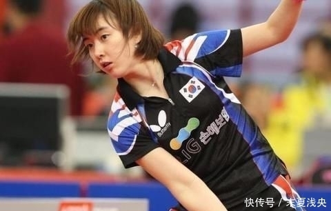 实力|颜值大于实力?韩国乒乓球第一美女,天生丽质犹如一位美丽的公主