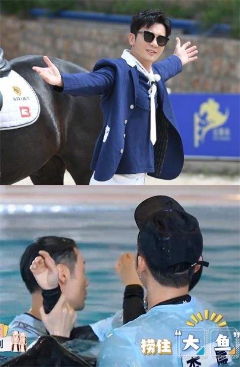  绅士|跑男嘉宾有多绅士？蔡徐坤搂腰悬空，看到郭麒麟：活该爆红！