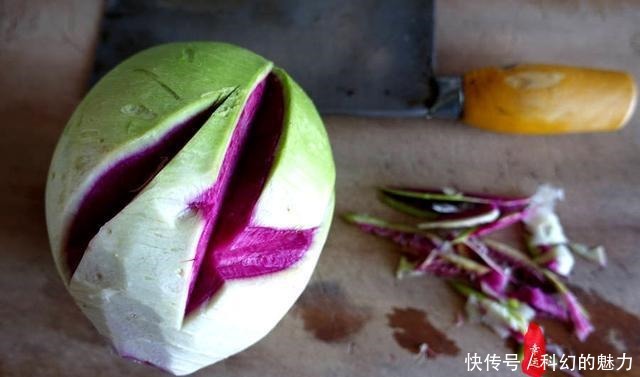 爽脆|腌好的心里美萝卜,爽脆有韧性,颜色也美,吃起来特爽快