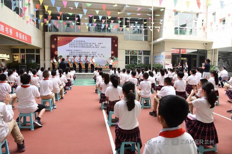  大队大队长|全国禁毒甘肃宣讲走进静宁路小学