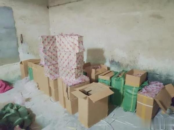 涉案|大岭山公安查获大批假冒名牌香烟，涉案金额高达七百多万元！