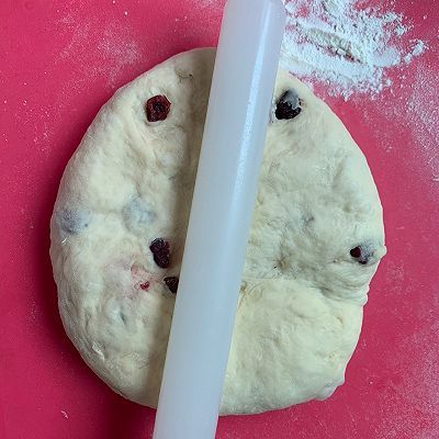  面包|卡士达蔓越莓面包