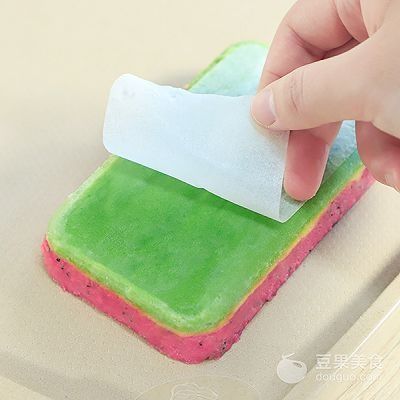 倒入|果蔬西瓜糕的做法