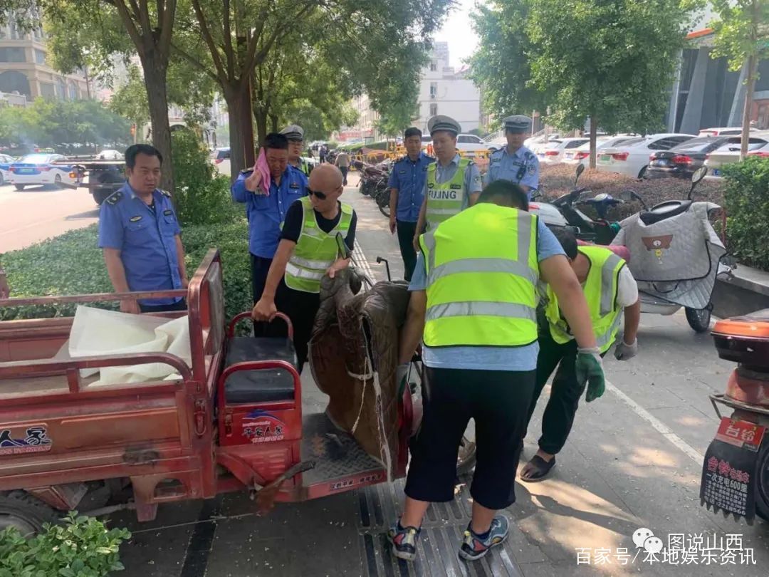 高温|临汾：高温下的交警