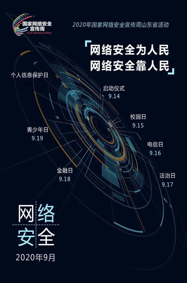  宣传周|2020年国家网络安全宣传周｜网络安全为人民 网络安全靠人民