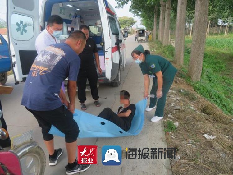 事故|台儿庄交警开辟绿色通道紧急救援事故伤者